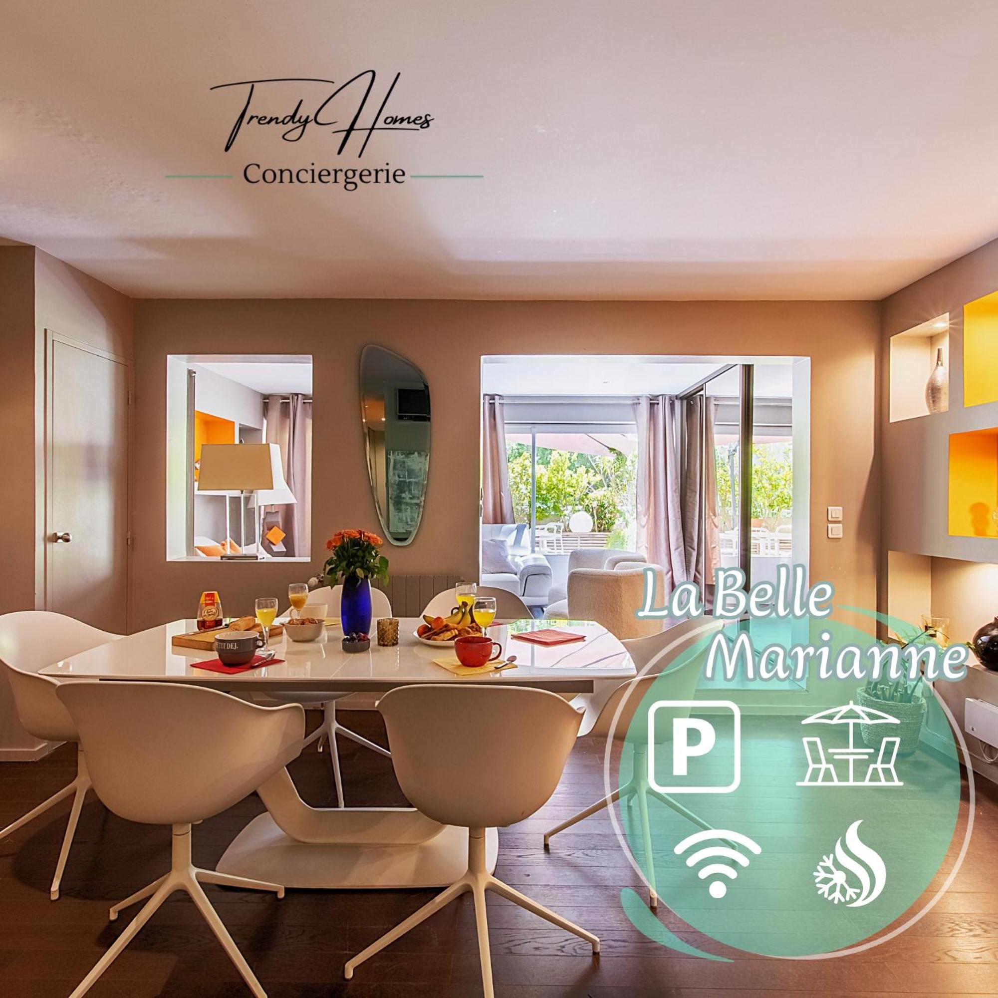 Montpellier-2Chambres-Grande Terrasse-Garage Екстериор снимка